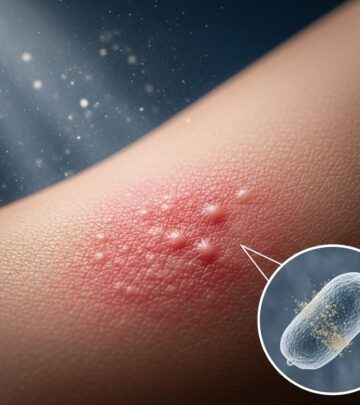 Understanding skin inflammation from airborne particles: causes, symptoms, diagnosis, and effective management strategies.